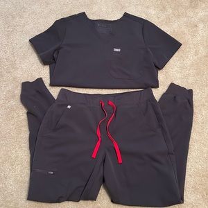Figs set - Charcoal